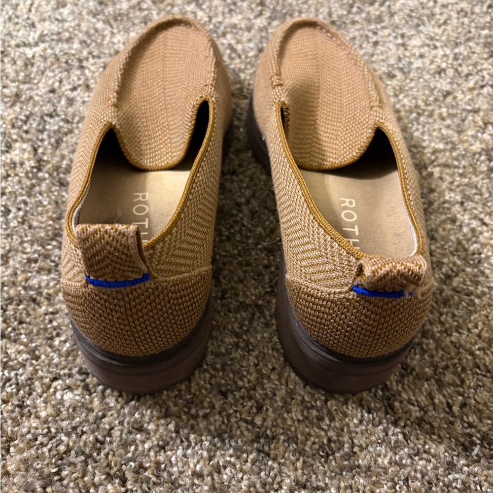 Rothy's Women's Brown Herringbone Flats - Picture 2 of 9